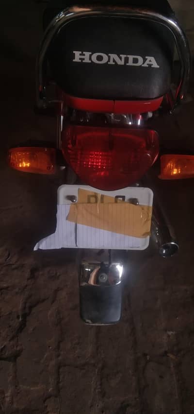 70cc bike 1 hand used rabta number 03286440791