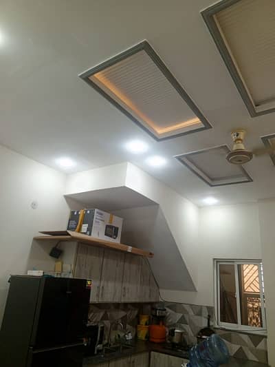 3Marla lower portion for rent 1bad attached bathroom TV launch kitchen tile flooring woodwork