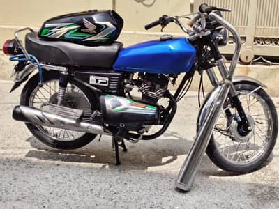 Honda Cg 125 22/23 Model Double saman