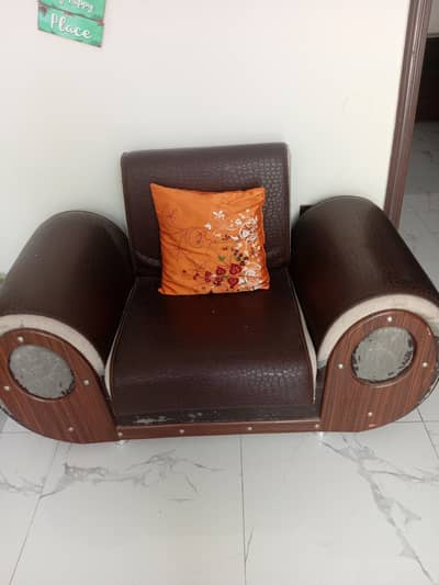 Brown Sofa Set