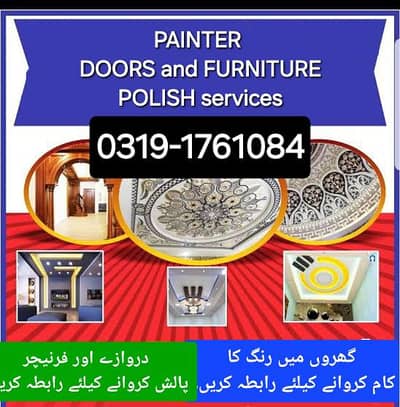 Decent Painter and Furniture Polish Services