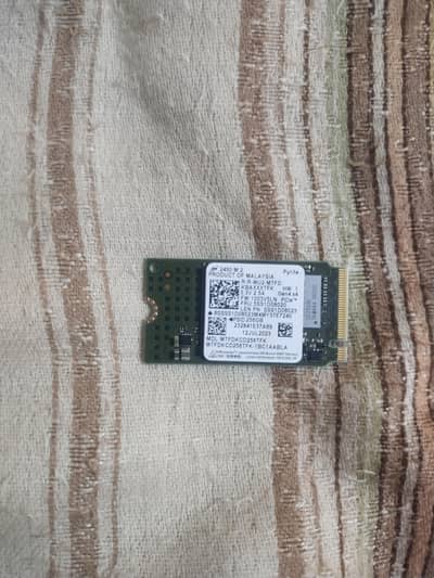 Laptop SSD card