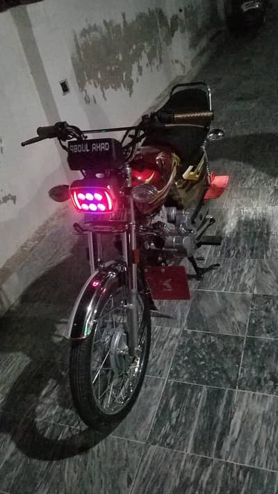CG 125 gold edition self start