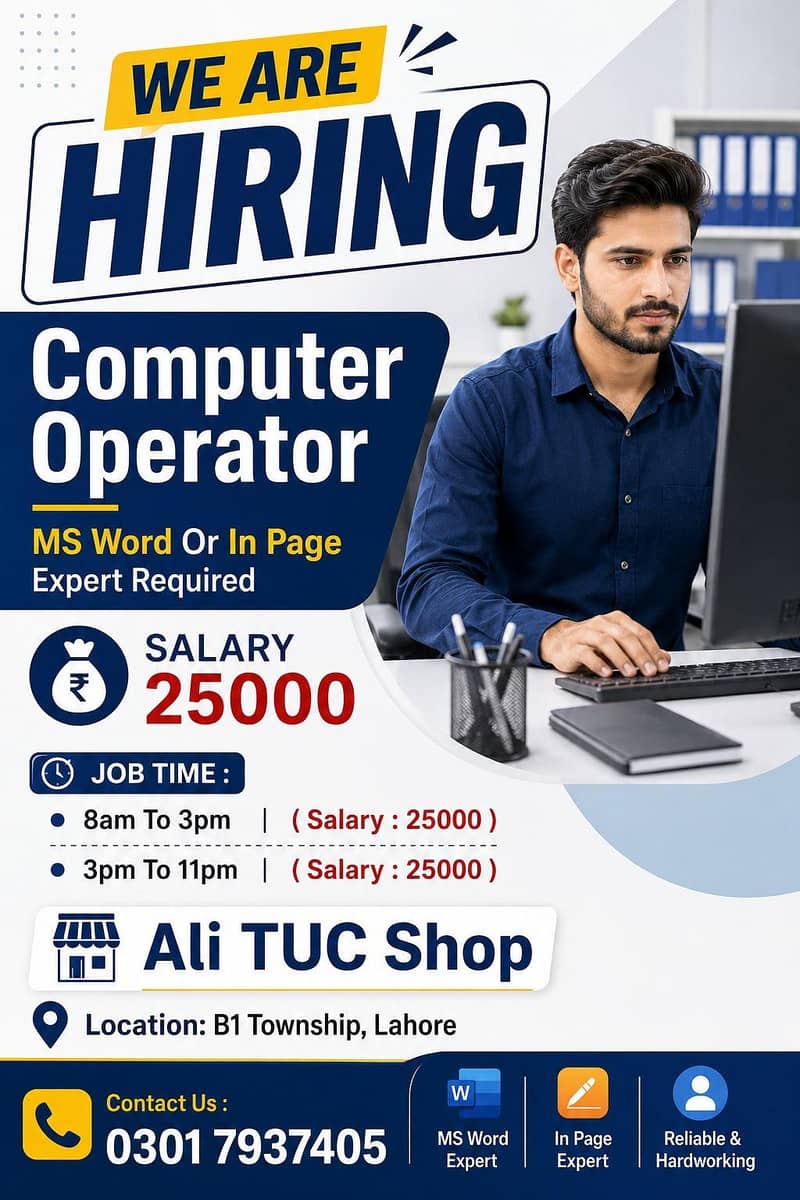 Computer operator 0