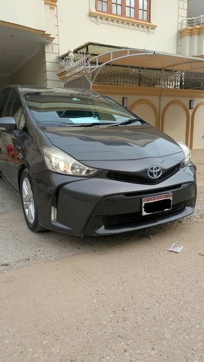 TOYOTA PRIUS ALPHA MODEL 2015 NEW SHAPE IMPORT 2019