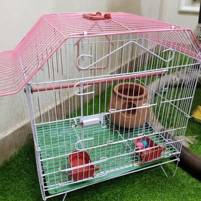 Cage 4 birds luvrs Parrot Pigeon Australian totay - طوطا  پنجرا teetar