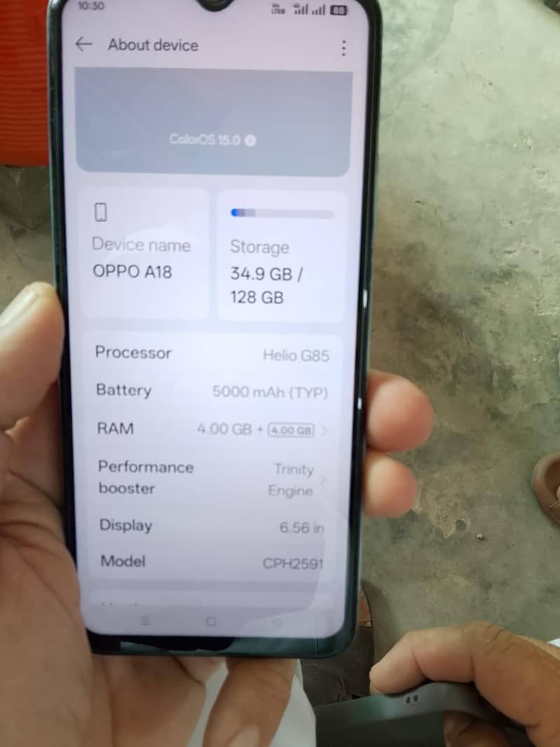 OPPO A18 5