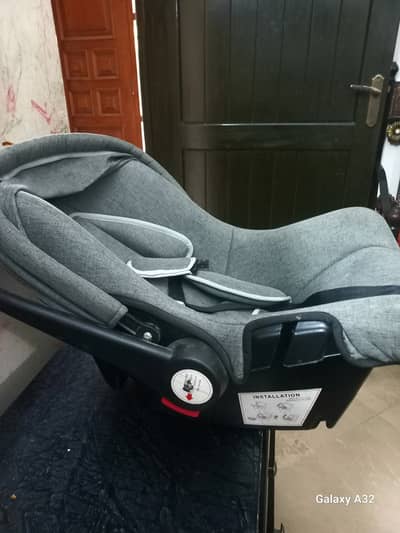 Baby Cot , gray colour