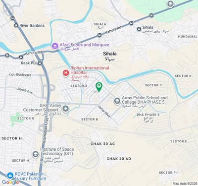 500 Sq Yards Plot for Sale in SECTOR A DHA Phase 5 Islamabad, | Near Expressway