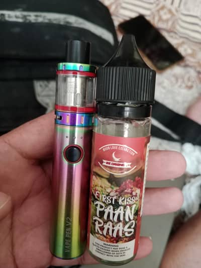 Smok Vape Pen V2 + Free E-Liquid (Paan Raas) - Excellent Condition