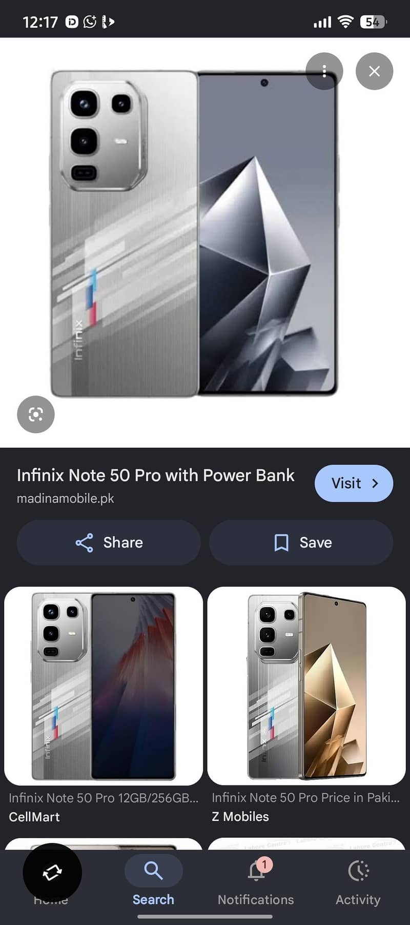 note 50 pro 12 256 0