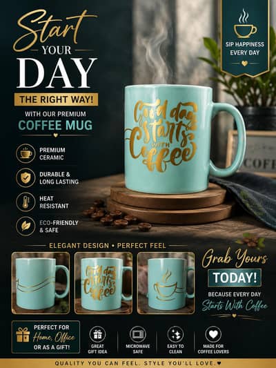 Beautiful Coffee and tea cups