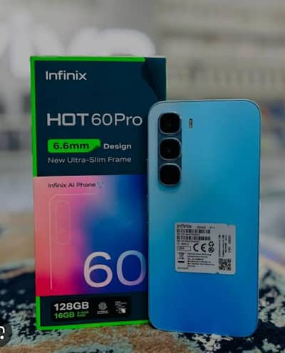 InfiInfinix hot 60 pro 8+8/128