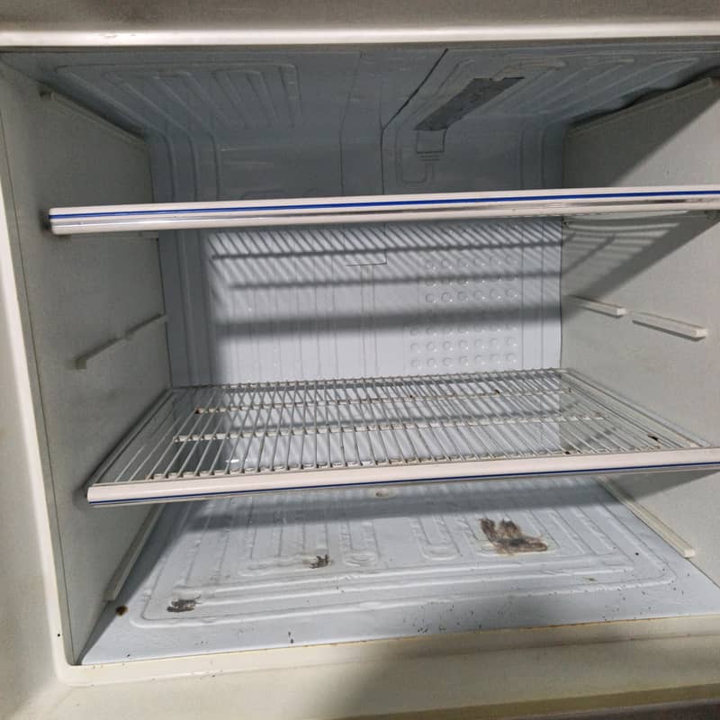 Dawlance Grey Double Door Refrigerator Used Good Condition for Sale 1