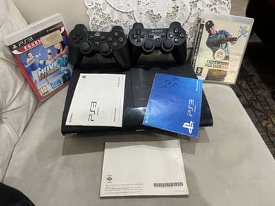 Ps3 super slim with games