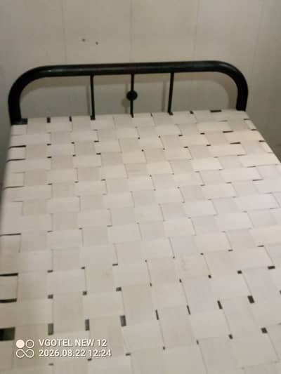 2 single charpaai iron material Fauji charpaai for sale