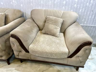 Elegant 6-Seater Sofa Set