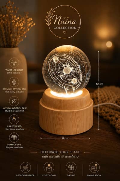 Galaxy universe lamp