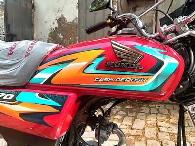 Honda CD70 2027 sticker