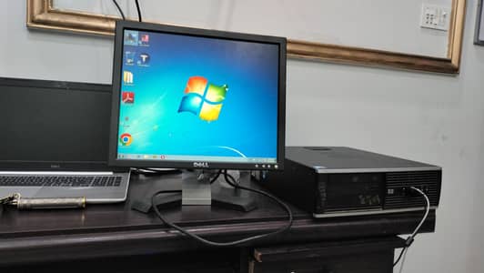 Hp compaq 8100 SFF Cpu + monitor