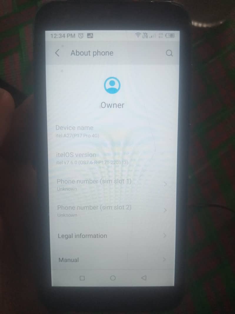 Itel A27 1