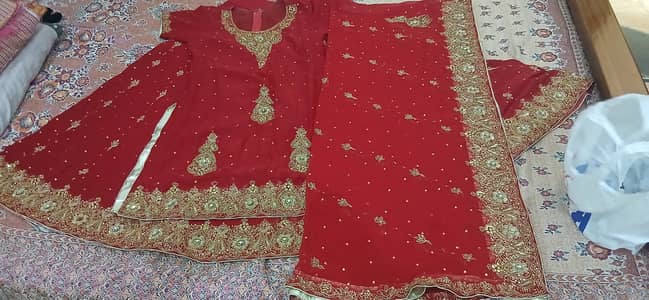 Bridal lehnga for small to medium size Girls