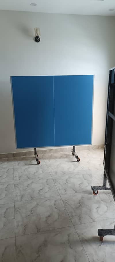 Full Size Table Tennis Table with Rackets and Net Complete Set