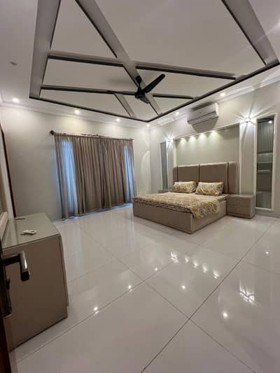 Brand New fully furnished 16 Marla house 6 bedroom Usman d block phase 8 Bahria town Rawalpindi