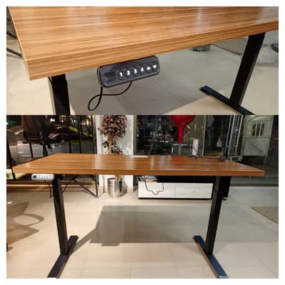 Electric height adjustable table