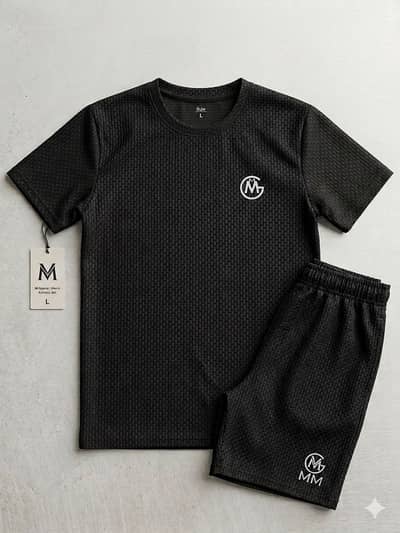 New Black Stitched Suit For Men - Size M & L Available