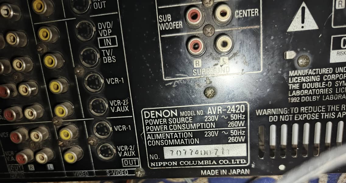Denon Amplifier 2