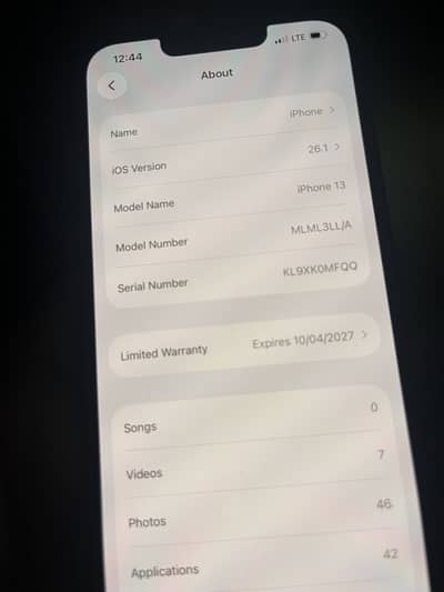 Apple iPhone 13 Gevey 100% Health Box