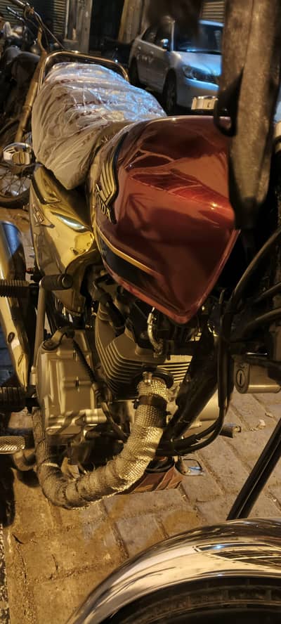 Honda CG 125 Special Edition Gold 2024
