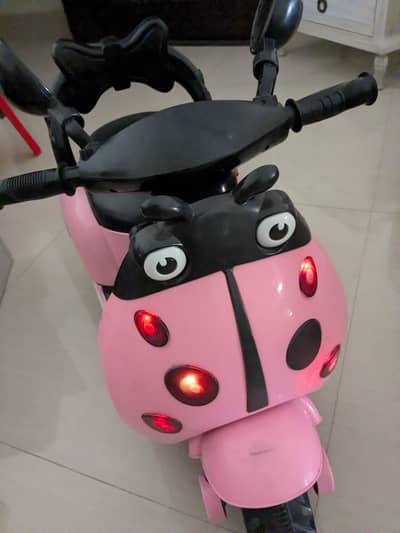 Girls ladybird scooter