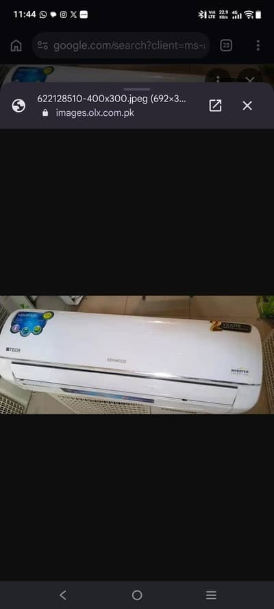 Kenwood inverter AC 1.5 ton