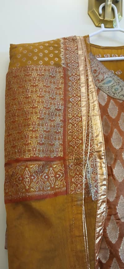 fully embroidered 3 piece dresses 4 dresses and 1 shirt