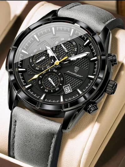 POEDAGAR Men Chronograph watch