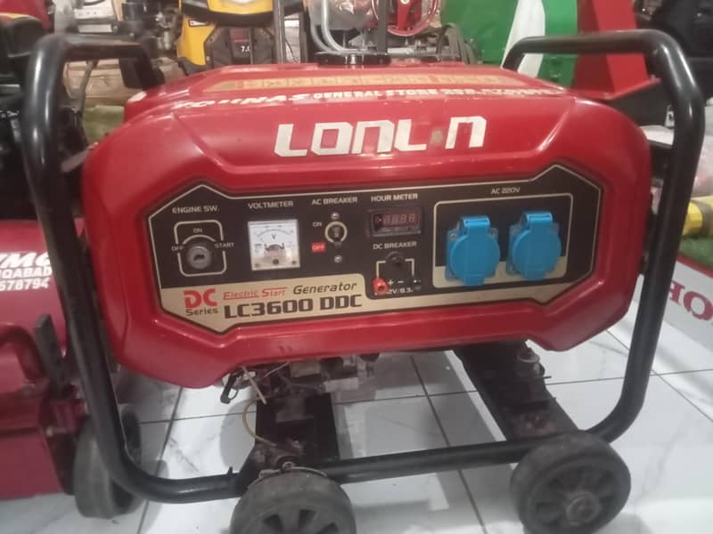 loncin 3600 model generator 0