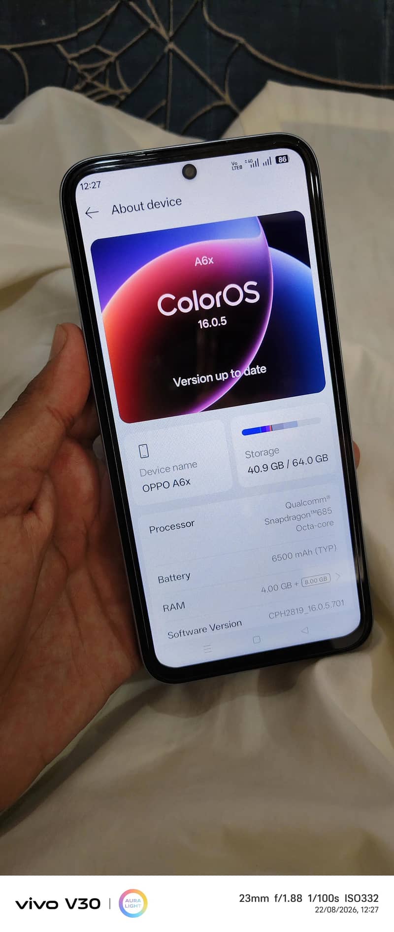 oppo A6x 1