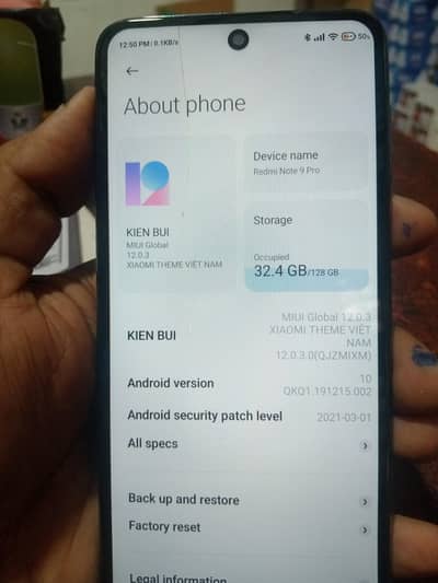 Xiaomi Redmi Note 9 Pro 6/128