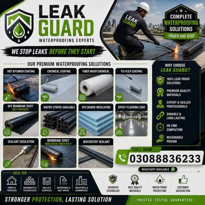 Professional Waterproofing Services | Roof & Terrace Waterproofin