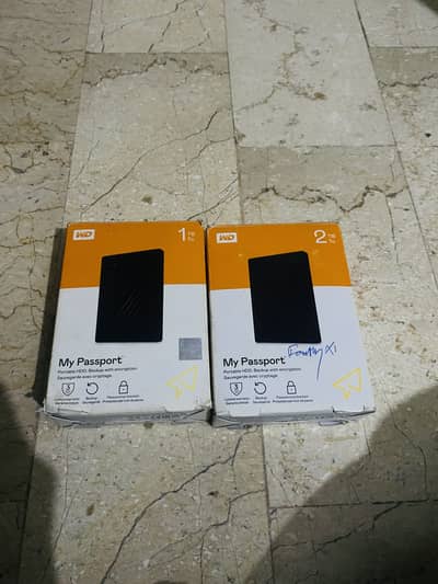 WD My Passport Portable External Hard Drive,  USB 3.1/USB 3.0