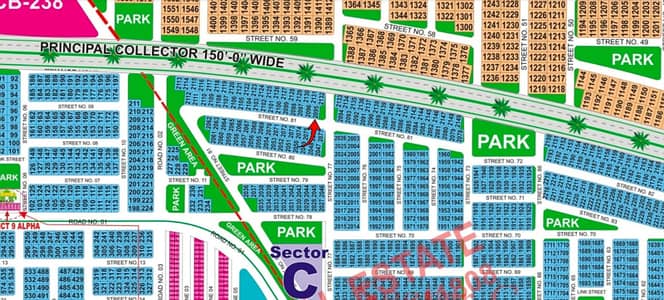 10 Marla Plot for Sale in DHA Bahawalpur Sector C