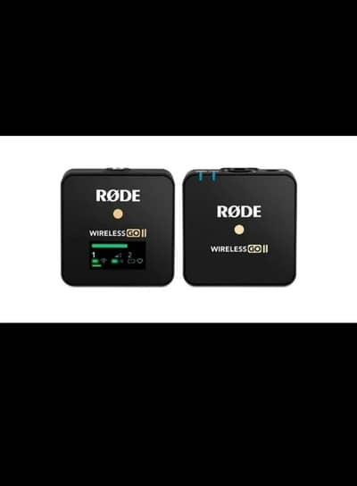Tiny mic. huge sound Rode wireless go for creater