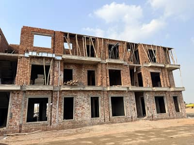 Luxury 5 Marla 2 Bed Town House Available On Easy Installment Plan in Union Town Main Pine Avenue Road Lahore
