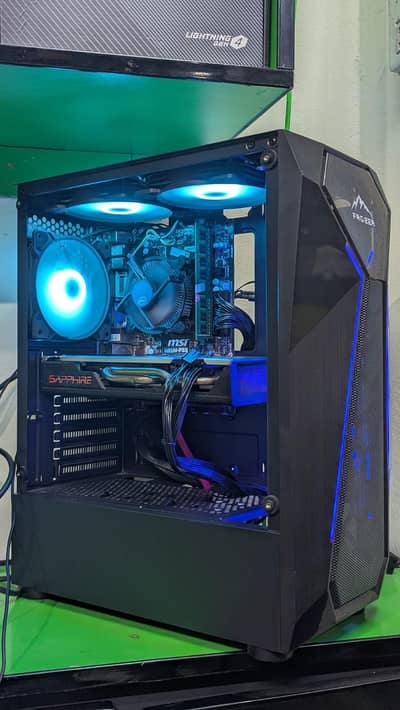 i7 4790- 8Gb Ddr3 Ram-Rx580 GPU-