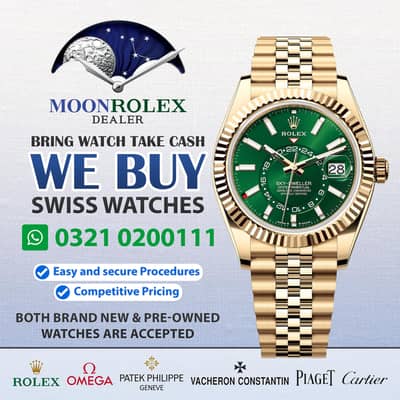 Get Cash / Rolex Cartier Omega Frederique Constant Concord Blancpain