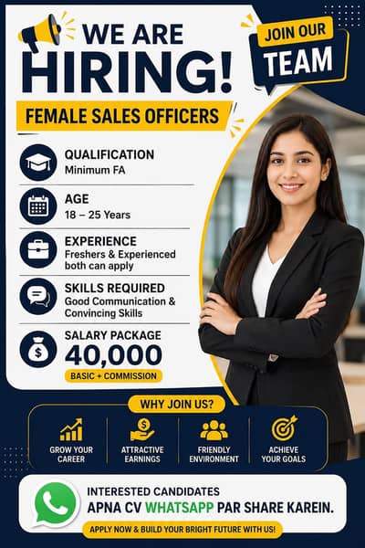 Female sales officer