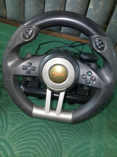 PXN 180° Steering Wheel with Accelerator & Brake Pedals