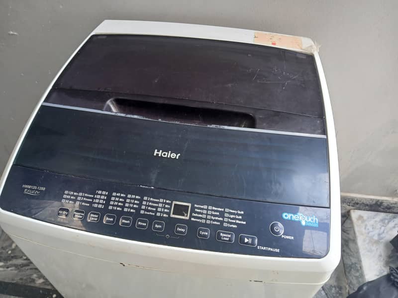 Haier automatic washing machine 3